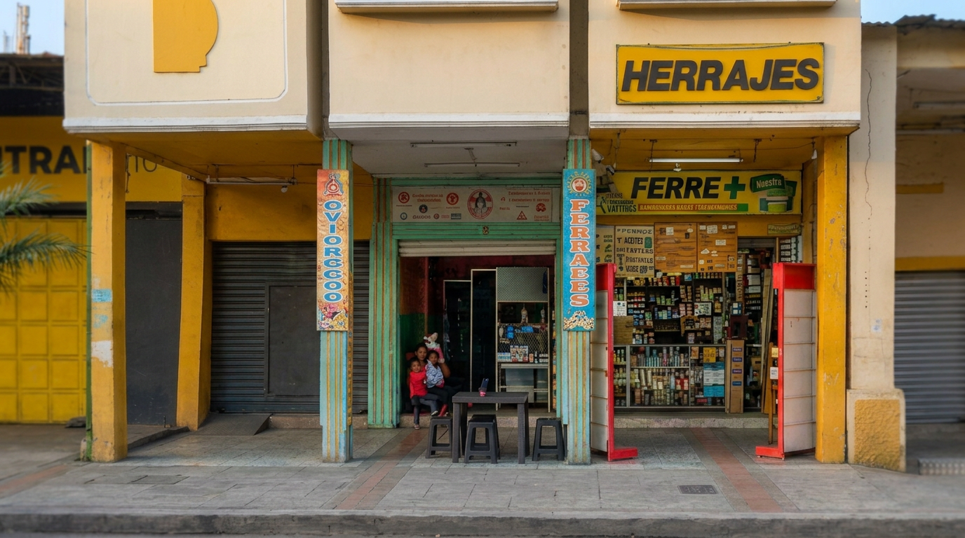 Fachada de Ferre+ Venta de Herrajes en Guayaquil